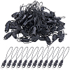 Gorgecraft 100pcs Plastic Cord Mobile Straps with Detachable Buckle FIND-GF0006-61A-1