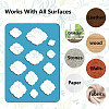 Acrylic Earring Handwork Template DIY-WH0359-049-5