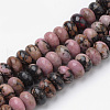 Natural Rhodonite Beads Strands G-S272-07-1