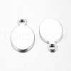 Tarnish Resistant 201 Stainless Steel Stamping Blank Tag Pendants X-STAS-Q109-2