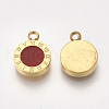 Ion Plating(IP) 304 Stainless Steel Pendants STAS-S107-41C-02-2