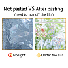 Waterproof PVC Colored Laser Stained Window Film Adhesive Stickers DIY-WH0256-062-8