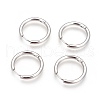 Tarnish Resistant 304 Stainless Steel Hoop Earrings EJEW-P177-P-03-2