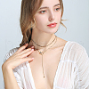 Beebeecraft 4Pcs 4 Style 925 Sterling Silver Box Chain Extender STER-BBC0007-17G-6