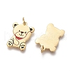 316 Surgical Stainless Steel Enamel Pendants STAS-H100-10G-3