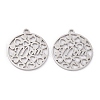 Mother's Day Non-Tarnish 201 Stainless Steel Pendants STAS-D451-26P-1