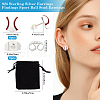 Beebeecraft 4 Pairs Sport Ball Alloy Stud Earrings for Women EJEW-BBC0001-52A-2