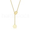 304 Stainless Steel Pendant Lariat Long Necklaces for Women FS-WG3DA04-06-2