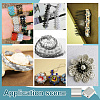 140Pcs Electroplated Glass Seed Beads SEED-NB0002-07C-6