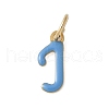 304 Stainless Steel Enamel Charms STAS-G353-01G-J-1