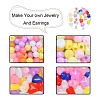 4 Style Transparent Acrylic Beads MACR-YW0001-62-2