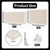 Olycraft Quartz Honeycomb Ceramic Soldering Boards AJEW-OC0005-53C-2