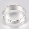 Tarnish Resistant 201 Stainless Steel Finger Ring Settings STAS-G173-20P-2