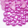 ABS Plastic Imitation Pearl Cabochons SACR-R749-6x4mm-Z30-1