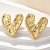 304 Stainless Steel Stud Earrings EJEW-U047-22G-1