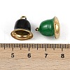 304 Stainless Steel Enamel Charms STAS-Z140-24G-3