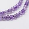 Natural Amethyst Bead Strands G-G663-17-2mm-3