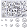 SUNNYCLUE 70G  5 Styles ABS Plastic Imitation Pearl Cabochons OACR-SC0001-45A-1