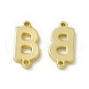 Rack Plating Brass Connector Charms KK-C007-38G-B-2