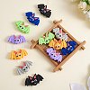 12Pcs 6 Colors Silicone Focal Beads JX775A-3
