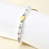 ABS Imitation Pearl Beads Braided Bead Bracelets for Women BJEW-D317-09B-PG-3
