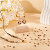 Olycraft Natural Coconut Shell Rondelle Bead Strands COCB-OC0001-001A-5