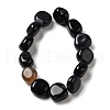 Natural Agate Beads Strands G-H295-D01-08-3