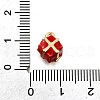 Zinc Alloy Enamel Charms FIND-U029-01G-01-3