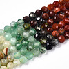 Natural Mixed Gemstone Beads Strands G-D080-A01-02-14-4