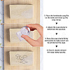 Clear Acrylic Soap Stamps DIY-WH0437-007-5