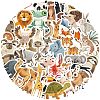 50Pcs 50 Styles PVC Stickers PW-WGD1252-01-4