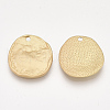 Smooth Surface Alloy Pendants PALLOY-T067-49MG-2