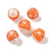 Natural Cultured Freshwater Pearl with Cubic Zirconia Enamel Beads PEAR-G014-02B-1