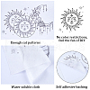 A4 Non-woven Fabrics Water-soluble Embroidery Aid Drawing Sketch DIY-WH0541-001-5