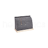 PU Imitation Leather Necklace Stands NDIS-WH0006-19B-8