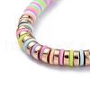 Handmade Polymer Clay Heishi Beaded Necklaces NJEW-JN02890-03-2