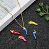 Brass Charms X-KK-S345-057-7