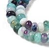 Natural Banded Agate Beads Strands G-F790-I01-01F-4