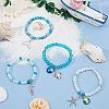 SUNNYCLUE DIY Ocean Themed Bracelet Making Kits DIY-SC0014-07AS-4