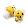 Handmade Lampwork Pendants LAMP-S069-08G-08-2