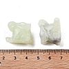 Natural New Jade Carved Figurines DJEW-L023-E09-3