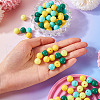 Opaque Acrylic Beads OACR-TAC0014-06E-15