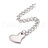 Tarnish Resistant 304 Stainless Steel Chain Extender STAS-F268-49P-1