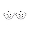 Non-Tarnish 201 Stainless Steel Charms STAS-Q240-057P-1