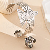 Eagle Alloy Cuff Bangles & Rings Sets for Women FS-WG75483-01-1