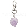 Nuggets Natural Amethyst Pendant Decorations HJEW-JM02514-4