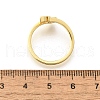 Brass Cuff Rings for Women RJEW-U044-A-5