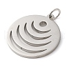 304 Stainless Steel Pendants STAS-C086-05C-P-2