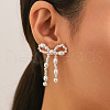 Bowknot Alloy Stud Earrings WGF38D2-11-1