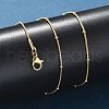Ion Plating(IP) 304 Stainless Steel Snake Chain Necklaces X-NJEW-F248-11A-G-3